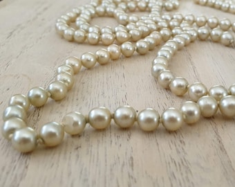 230+ beads jewellery making 3mm Glass Faux Pearls strand Silver Grey craft