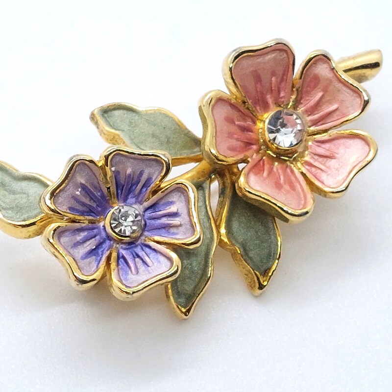 Alloy Branch Shell Flower Casual Brooch