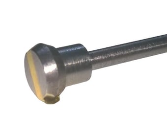 Outil diamant pour bijoux pour volant d'inertie : tige de 2,35 mm, coupe de 90 à 150 degrés