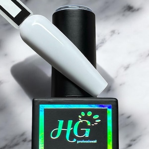 01 WHITE, GEL POLISH