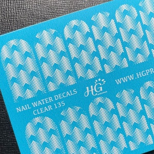 135 Water Decals