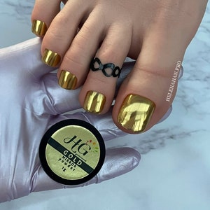 Gold Mirror Chrome Powder
