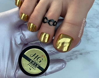 Gold Mirror Chrome Powder