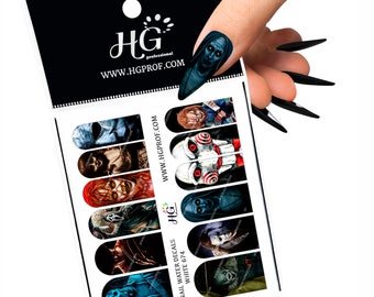 Halloween Water Decals