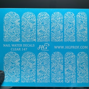 147 Water Decals