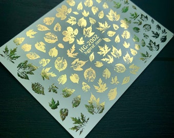 3.5*2.6 inches, HG-2002 Water Decals, Autumn.