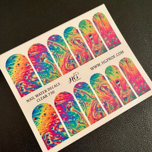 730 Wasser Decals