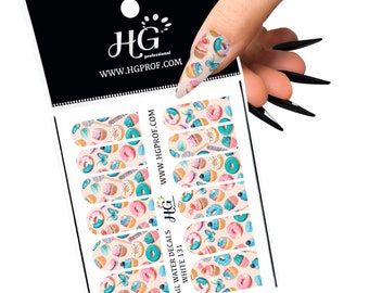 131 Water Decals, Donut, Donuts.