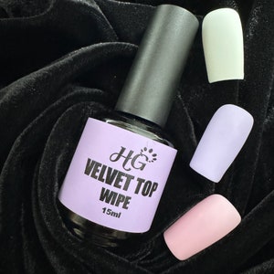 Matte Velvet Top Coat Wipe