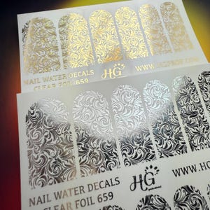 659 Water Decals
