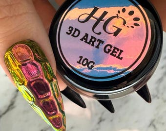 Transparent 3D ART GEL