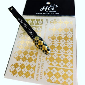 1015 FOIL Water Decals