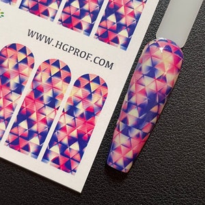 WHITE_678 / water decals / nail decals / nail slider / nail decal / nail sticker / nail stickers / winter nails / nails decals / nails decal