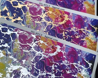 3.5*2.6 inches, HG-4013 ONE SIZE Water Decals
