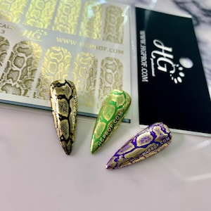 613 FOIL Water Decals