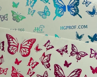 066 FOIL Water Decals