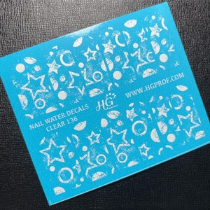 136 Water Decals