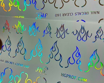 160 FOIL Water Decals