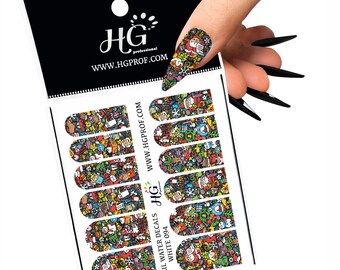094 Water Decals, Winter, Christmas.