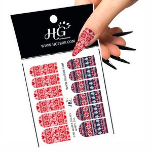755 Water Decals, Winter, Christmas.