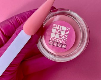 アクリル パウダー グロー イン ダーク ピンクCodeNails、夏、ネオン