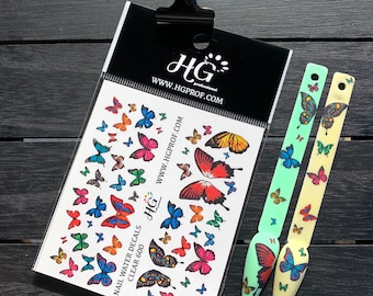 600 Water Decals, Butterfly, Butterflies.