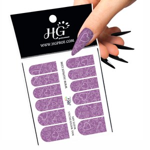 WHITE_695 / water decals / nail decals / nail slider / nail decal / nail sticker / nail stickers / winter nails / nails decals / nails decal