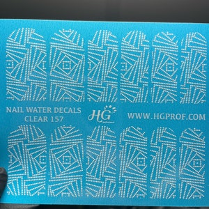 157 Water Decals