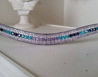 Preciosa Crystal Ear Bonnet SET Blackcurrant purples