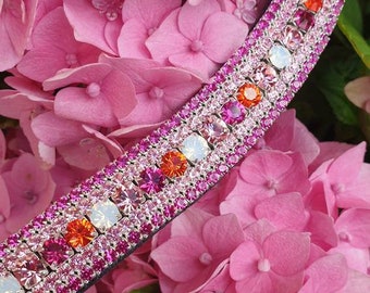 Preciosa Crystal Ear Bonnet SET Blackcurrant purples