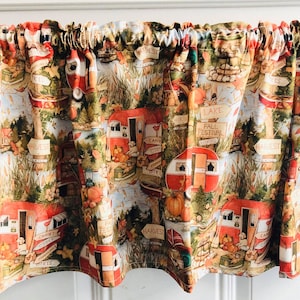 Harvest Lake Valances (Set of 2)