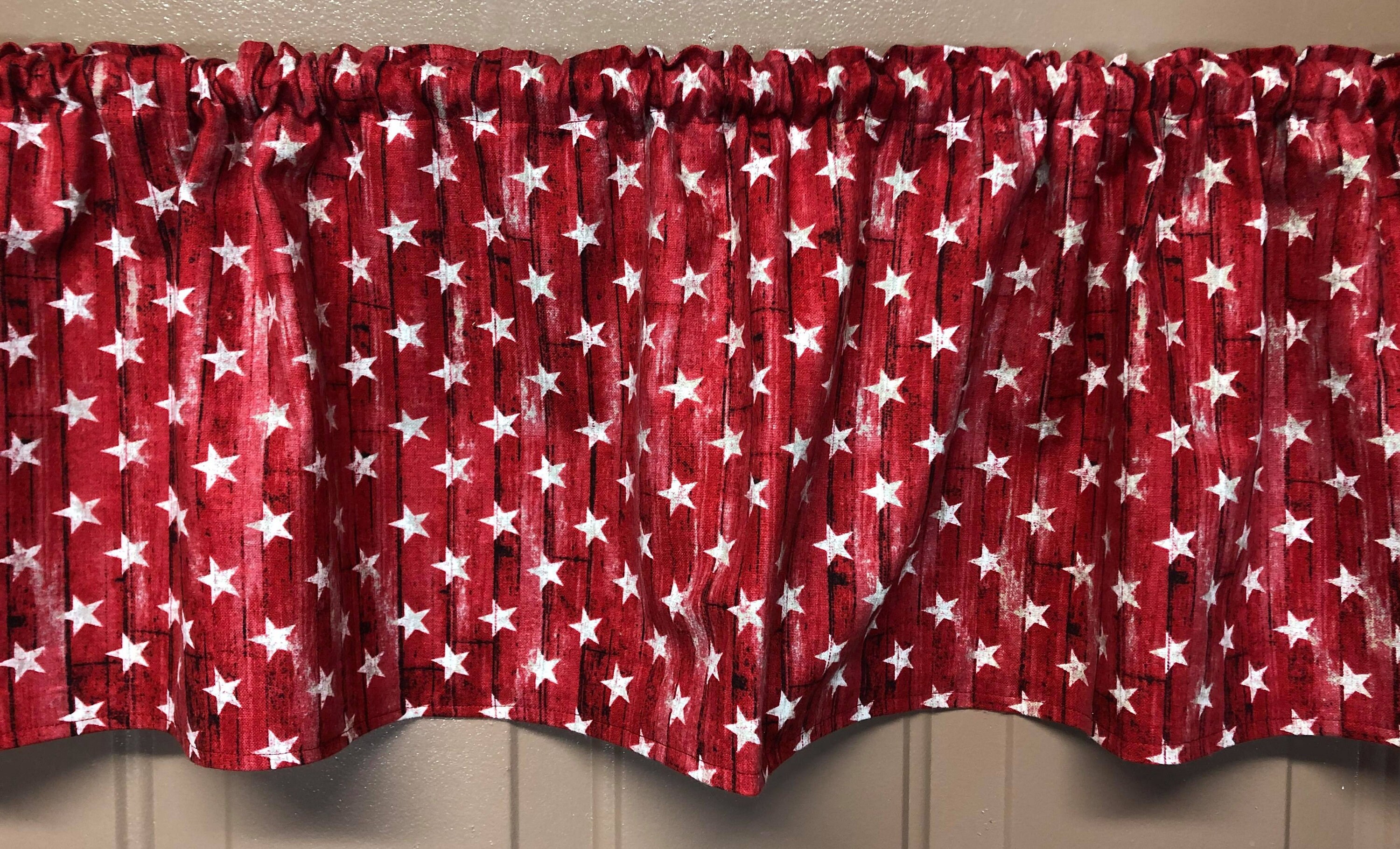 Patriotic Americana Valances K15 Etsy