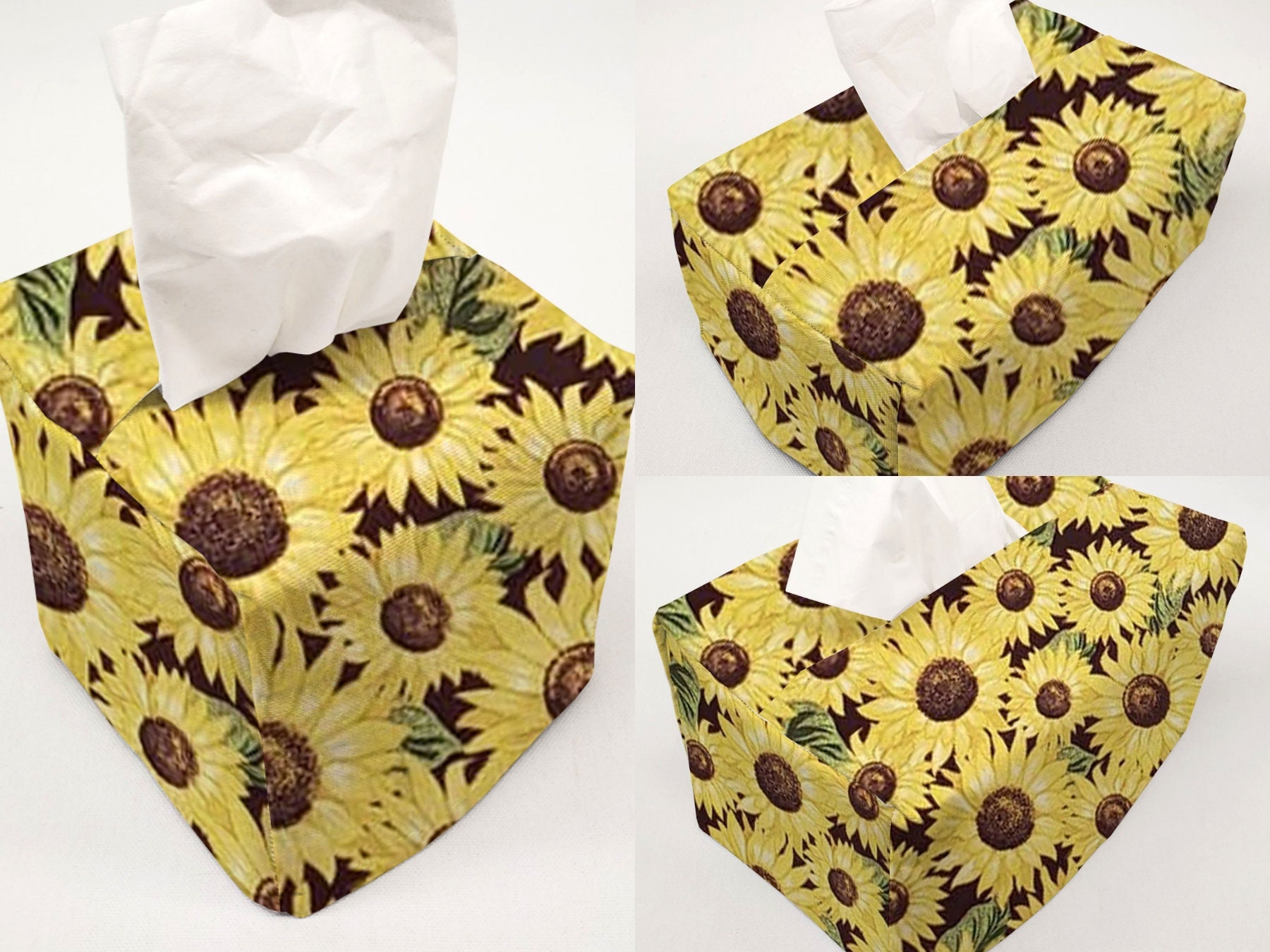 Sunflower Tissue Box 