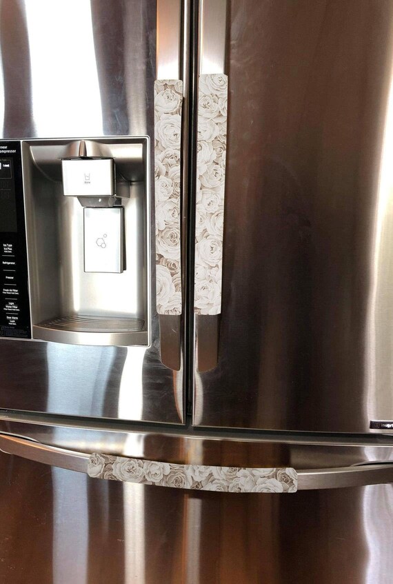 Enchanted Metallic Roses Refrigerator Oven Dishwasher Handle Etsy