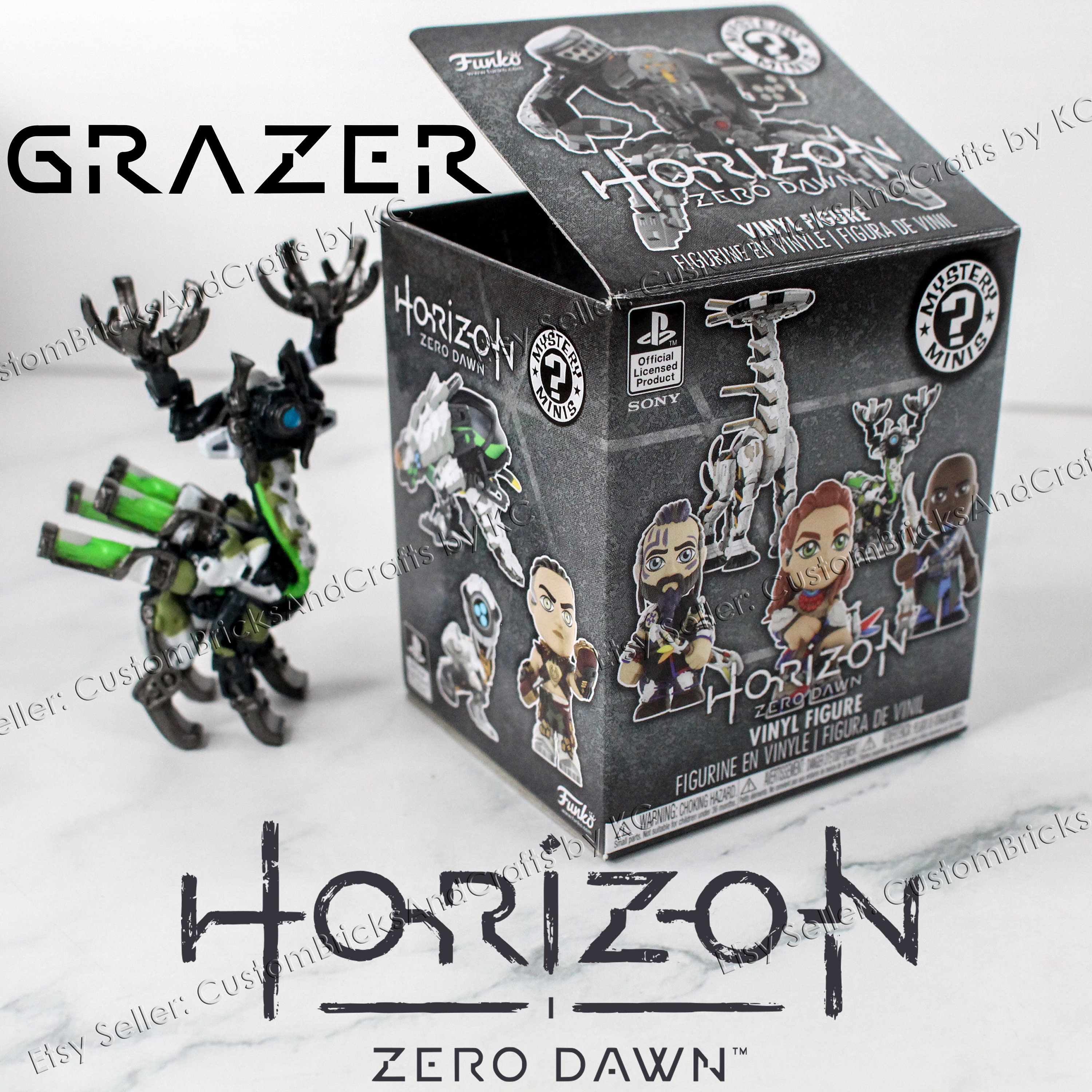 Rost Horizon Zero Dawn Funko Mystery Minis Figure 2017 Figurine Video Game