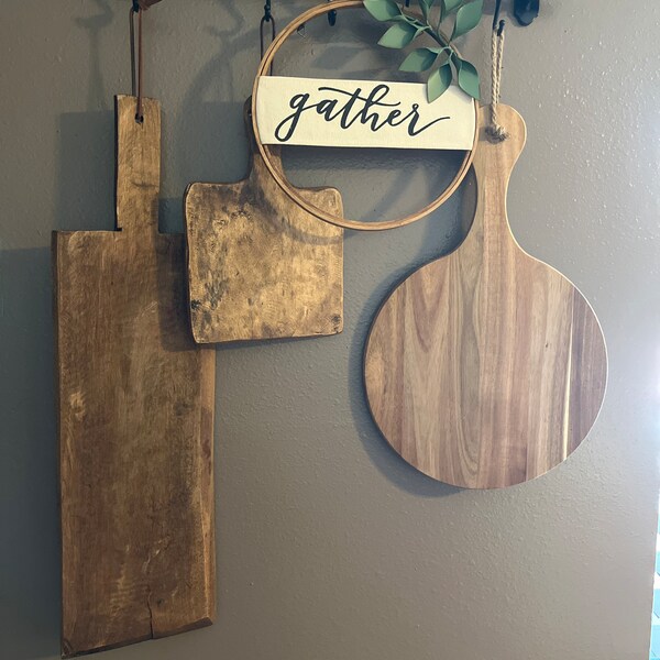 Rustic Bread Board - Etsy