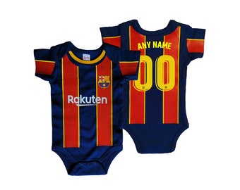 baby soccer jersey barcelona