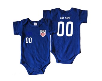 Usa soccer baby onesie Clearance