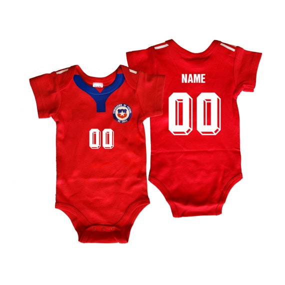 Fans England Inspired Football "Born to play for" Personalised Babygrow Gift 