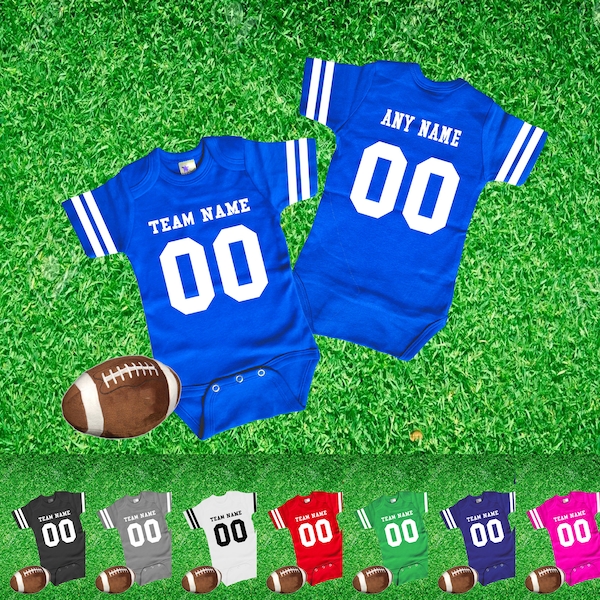Baby Football Jersey Etsy