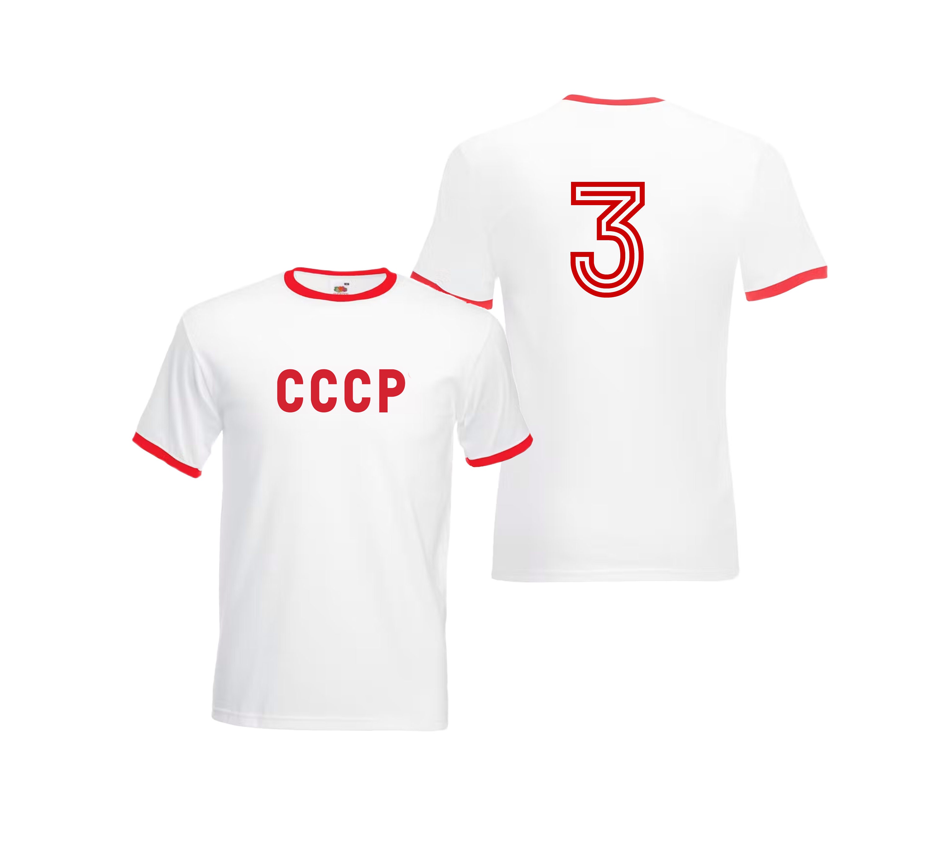 VTG 80s CCM Soviet Union CCCP Retro Red NHL Olympics Hockey Jersey M Canada  Made