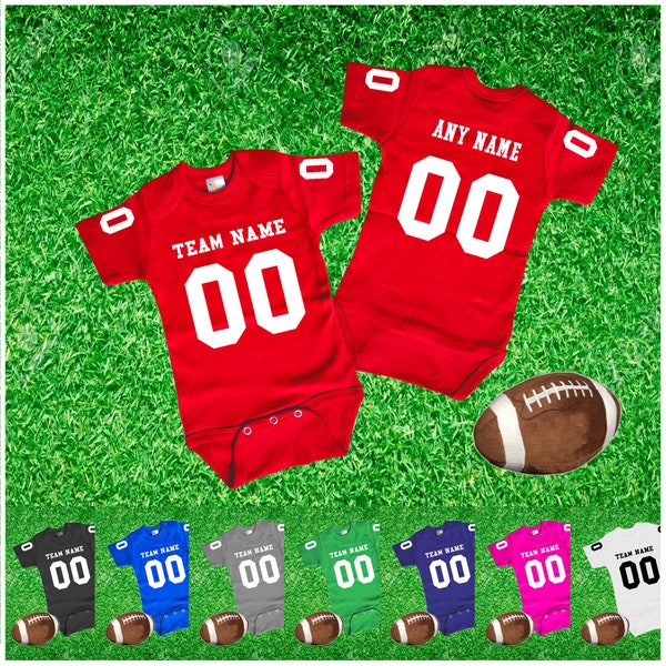 Custom Football Jersey Etsy