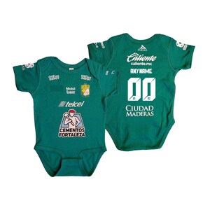 Leon Baby Jersey Soccer Jersey Baby Bodysuit Club Leon Etsy