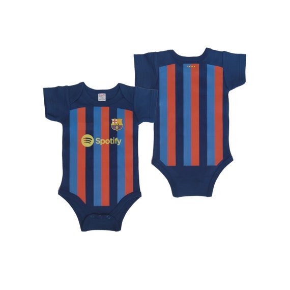 begaan Arrangement Ontmoedigen Barcelona Inspired Soccer Baby Jersey Bodysuit - Etsy