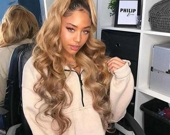Schmutzige Blonde Perucke Etsy
