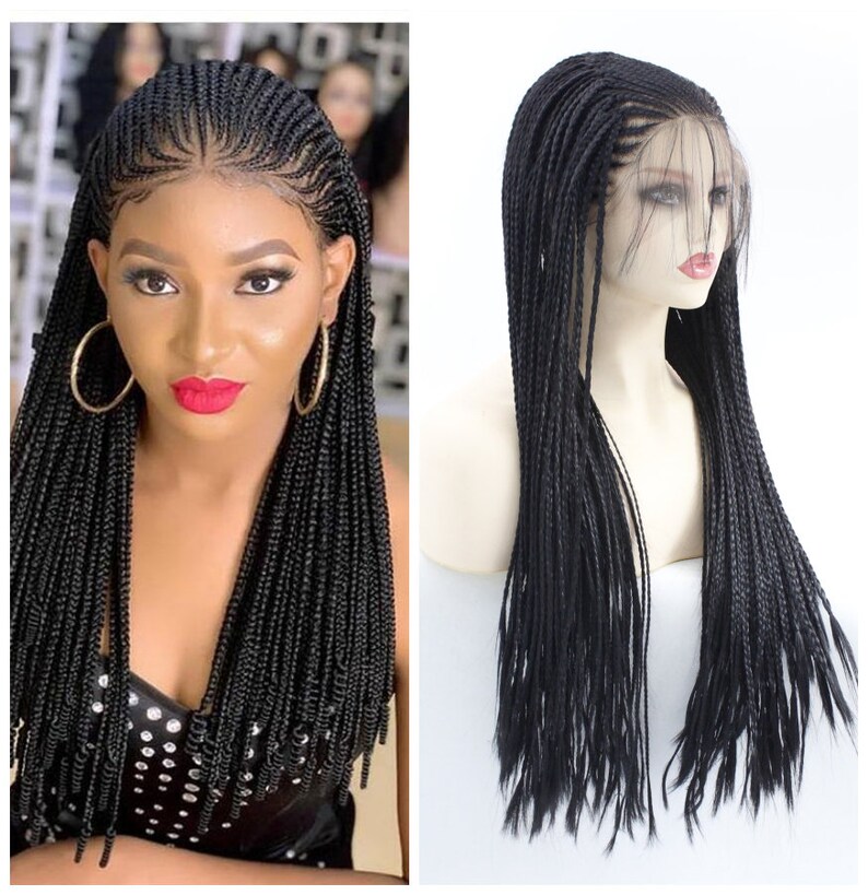 perruque afro tresse