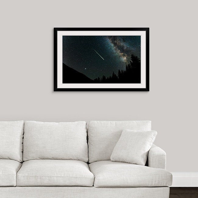 Perseid Meteor Shower With Milky Way Snoqualmie Pass. - Etsy