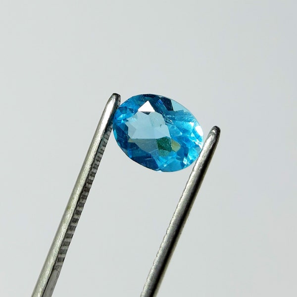 3 Ct. Amazing Aquamarine Faceted Loose Gemstone, Oval Shape Jewelry Making Gemstone, Price Per Set, 10x8x5 mm M-16860