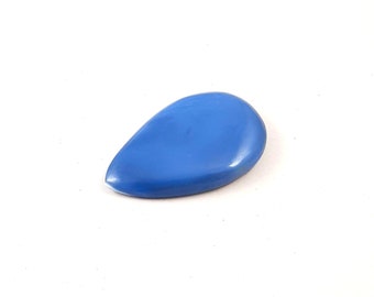 Dazzling 47 Ct. 40x25x6 mm Blue Opal Pear Shape Cabochons Loose Gemstone. Amaze Quality Opal Gemstone, For Making Unique Jewelry, M-11805