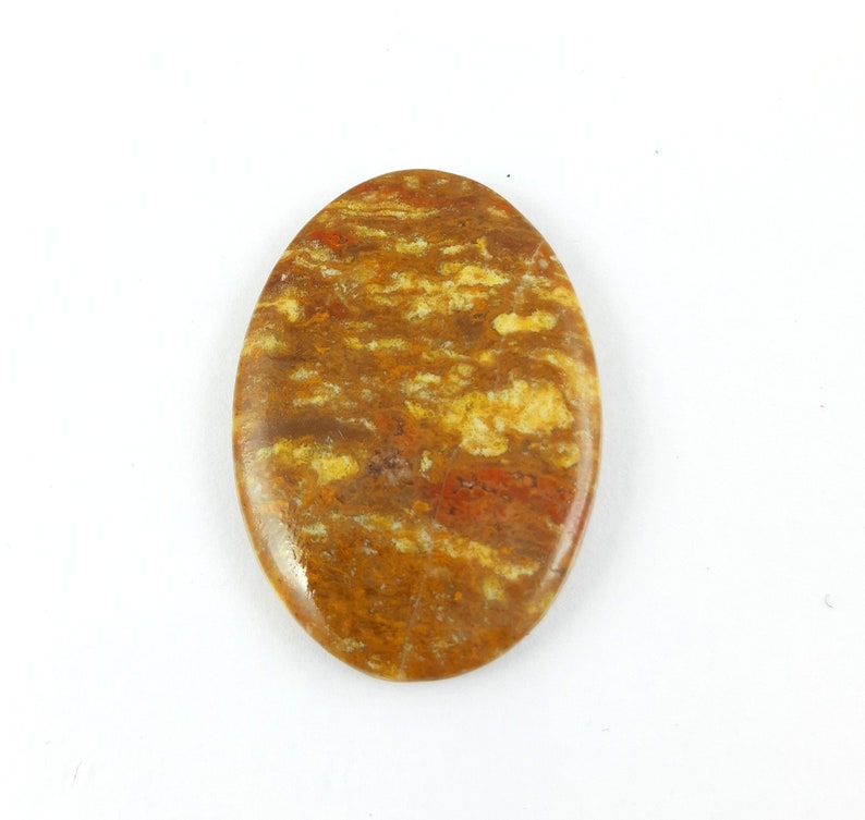 Amaze Quality Jasper Gemstone 34 Ct Dazzling Amazonite Oval Shape 38x27x4 mm Smooth Loose Gemstone M-1139 For Making Unique Jewelry